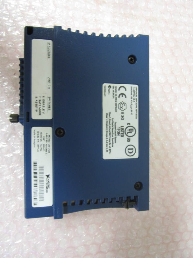 National Instruments NI cFP-2020 Ethernet Controller Interface 188539E-03