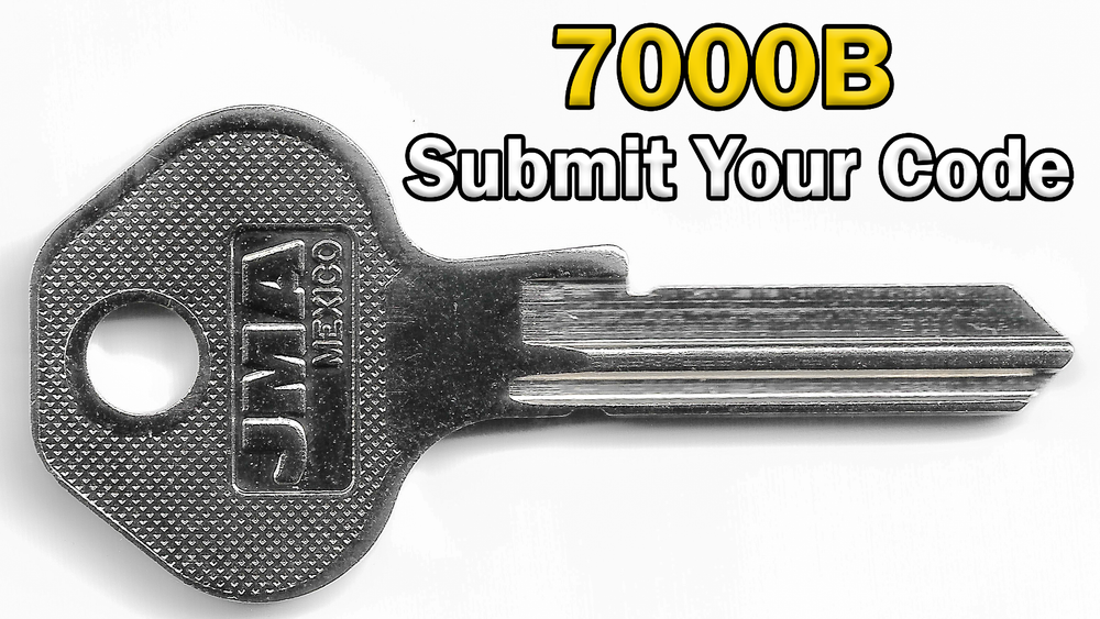 Master Lock Pro Series (7000B) Code Cut Key | Send Your Code, We Cut It!  