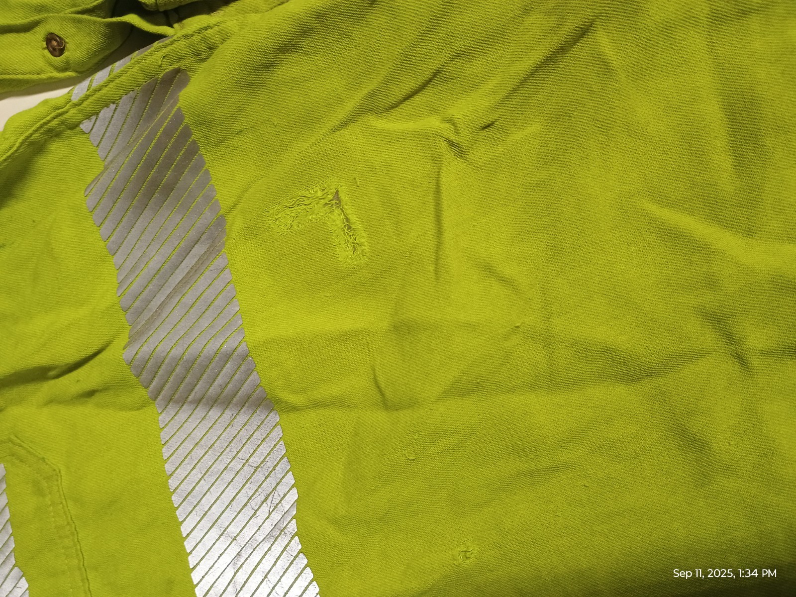 Bulwark Carhartt Used FR Hi Vis Reflective Work Shirts