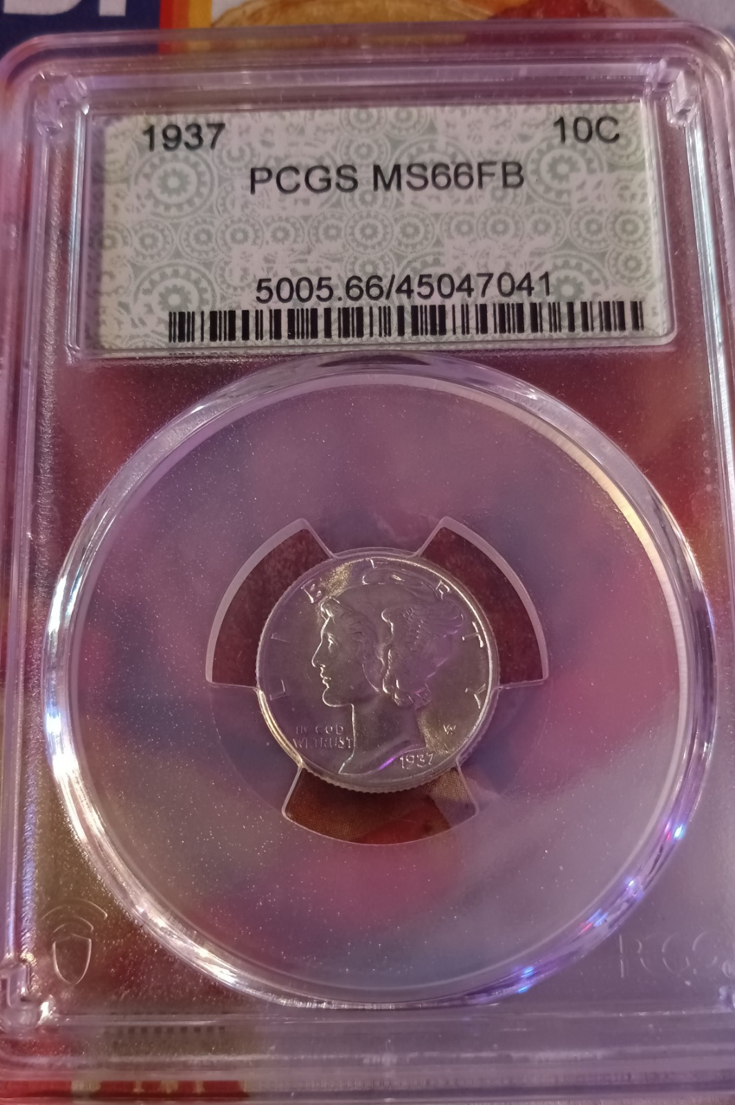 1937 Mercury Dime PCGS Retro DOILY