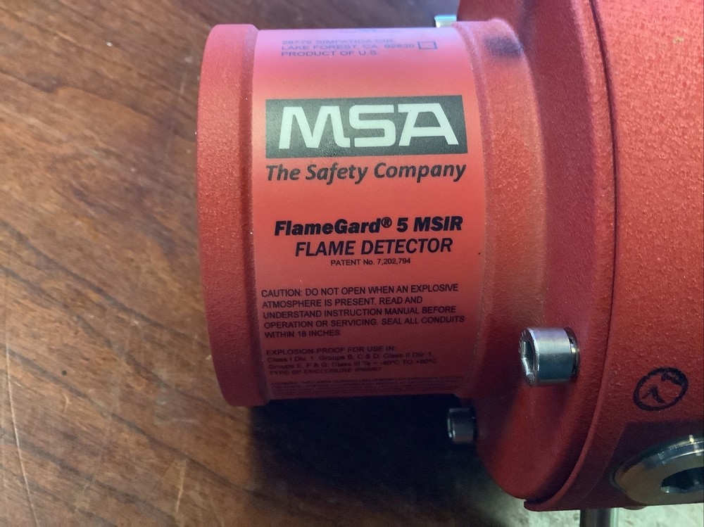 MSA FlameGard 5 MSIR/FL4000H Flame Detector Advanced Multi-Spectrum
