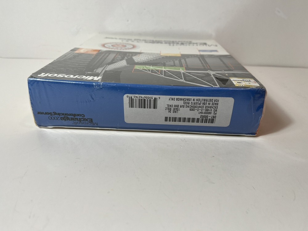 Microsoft Exchange 2000 Conferencing Server NEW SEALED - READ DESCRIPTION!