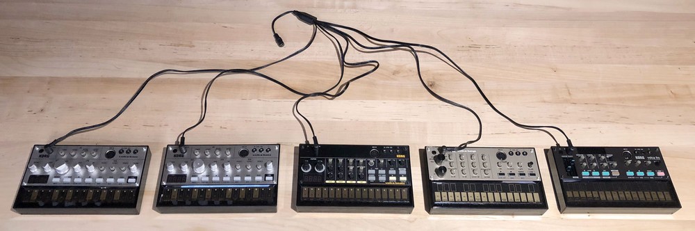 Korg Volca Daisy Chain Splitter Power Cable