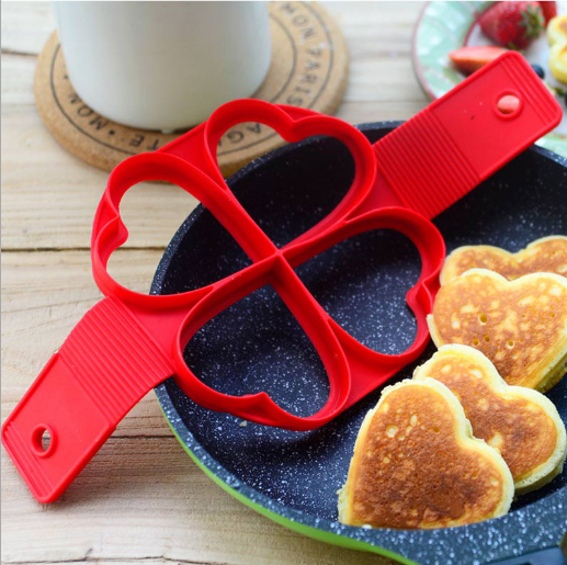 Pancake Nonstick Cooking Tool Egg Ring Maker Cheese Egg Cooker Pan Flip Egg Mold