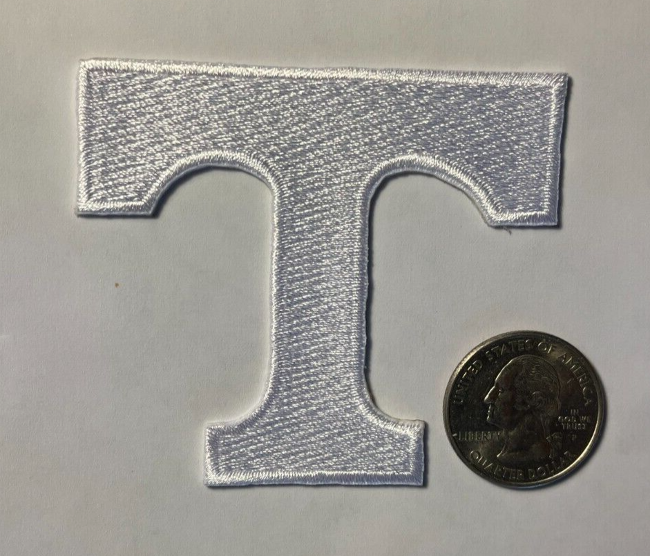tennessee T patch t patch volunteers patch vols patch T patch 2.75" iron or sew