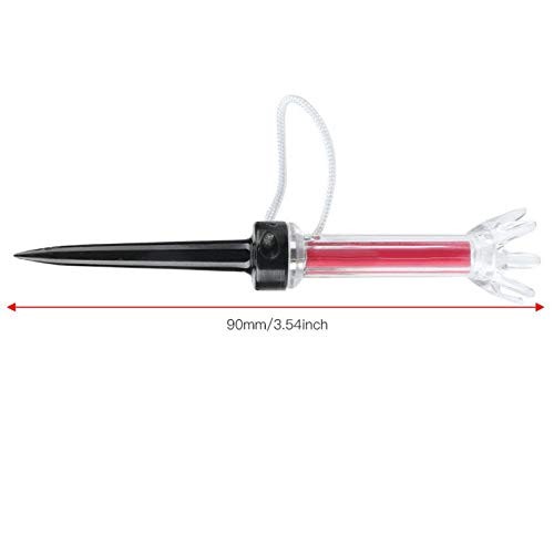 Golf Tees, 5Pcs Flexible Magnetic Plastic Golf Tee Training Practice Tool 90mm