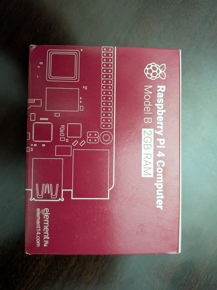 Raspberry Pi 4 Model B 2GB RAM Quad Core Cortex-A72 Computer (SC15184)