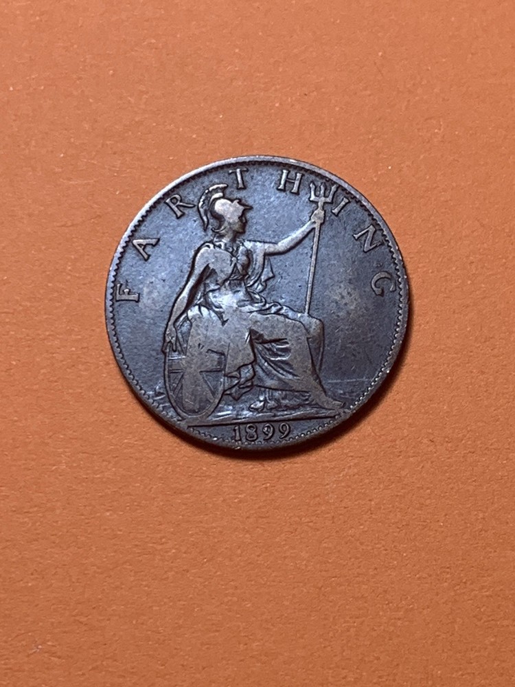1899 Great Britain 🇬🇧 Farthing (A2562)