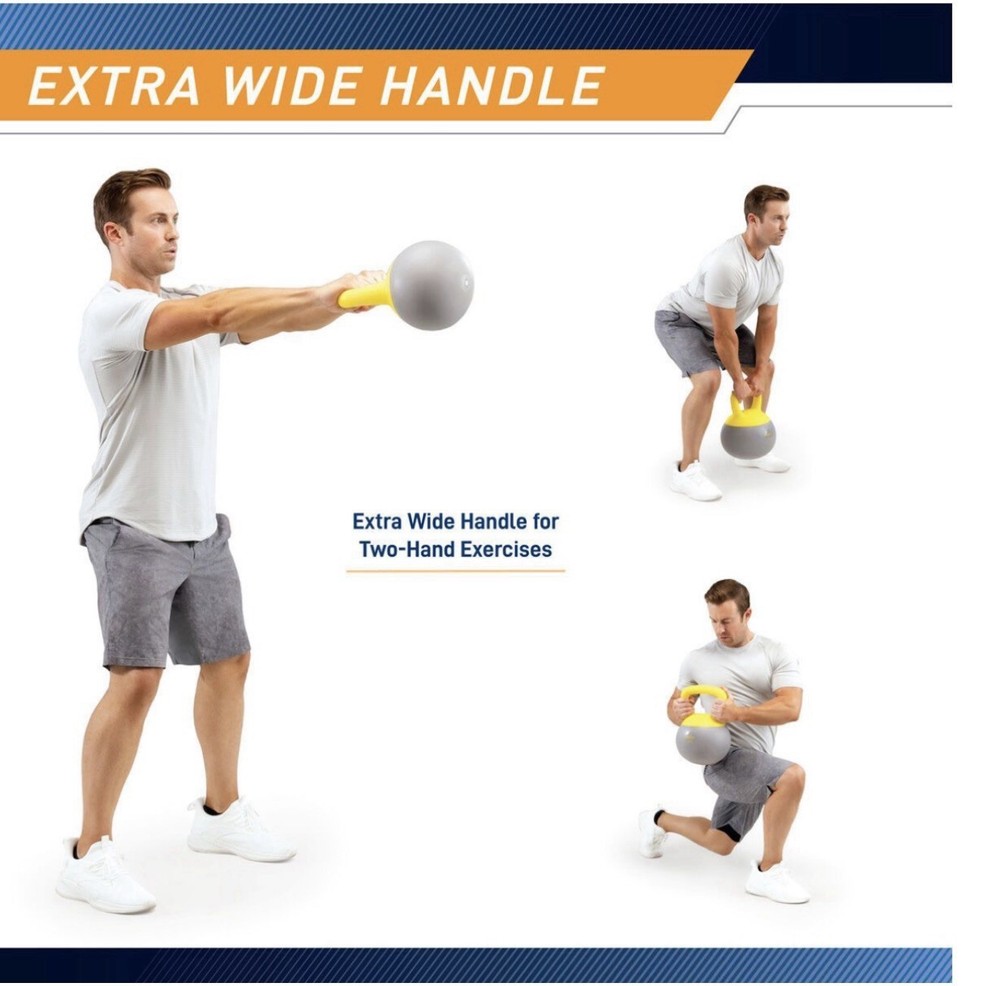 Proiron 8lb Soft Kettlebell