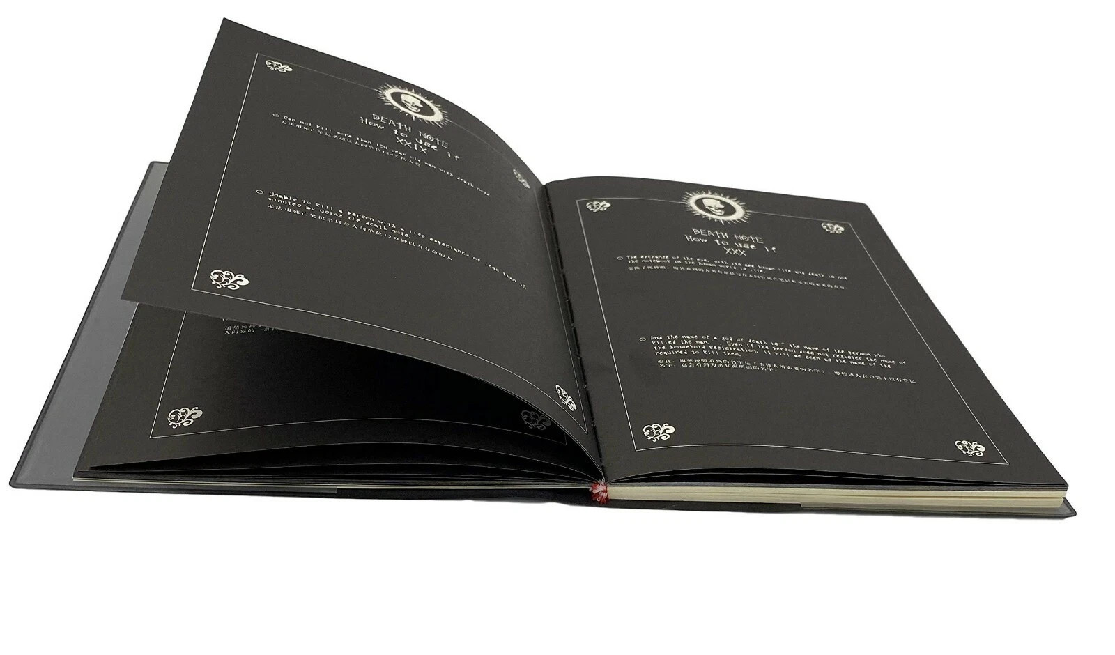 Death Note Cosplay Notebook & Feather Pen Book Japan Anime Writing notebook