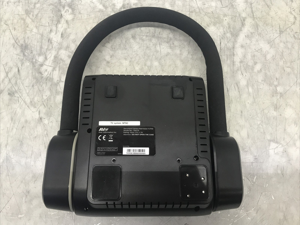 AVerVision F17-8M 8MP Portable Document Camera Tested Working