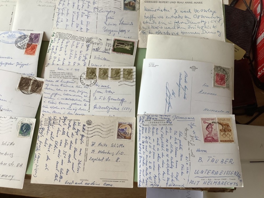 Italy collection postal postcards 20 items Ref A2039