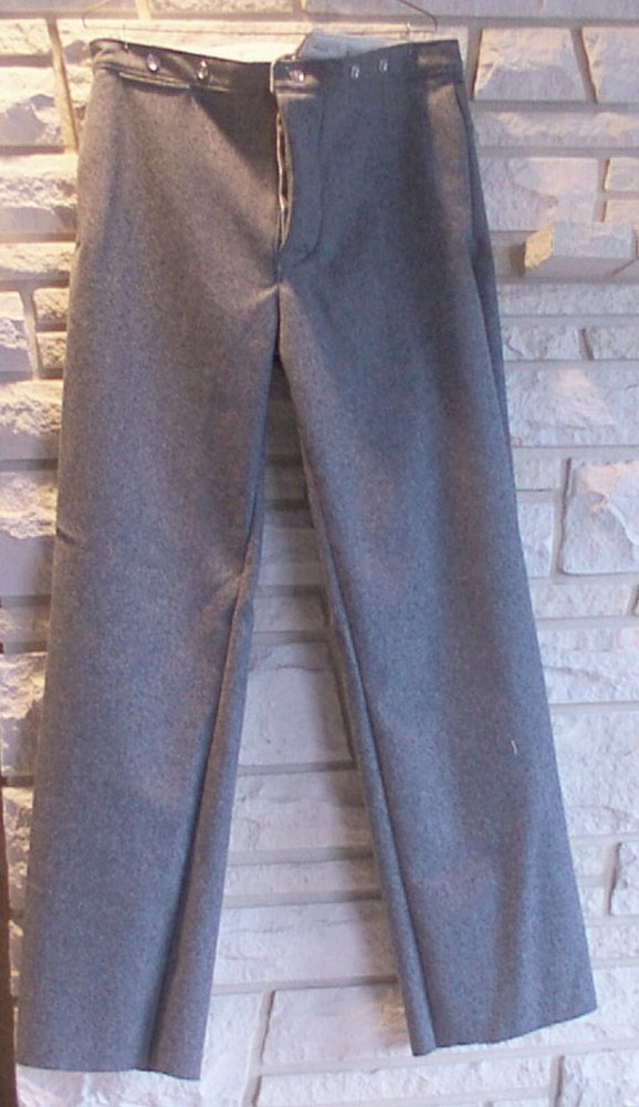 Confederate Pants, Gray, Civil War, New