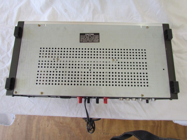 Sansui Integrated DC Servo Amplifier A-7 Silver Face -Tested -Working-VERY CLEAN