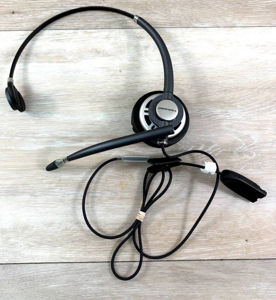 PLANTRONICS ENCORE PRO 710 Headband Headset with Case & Box