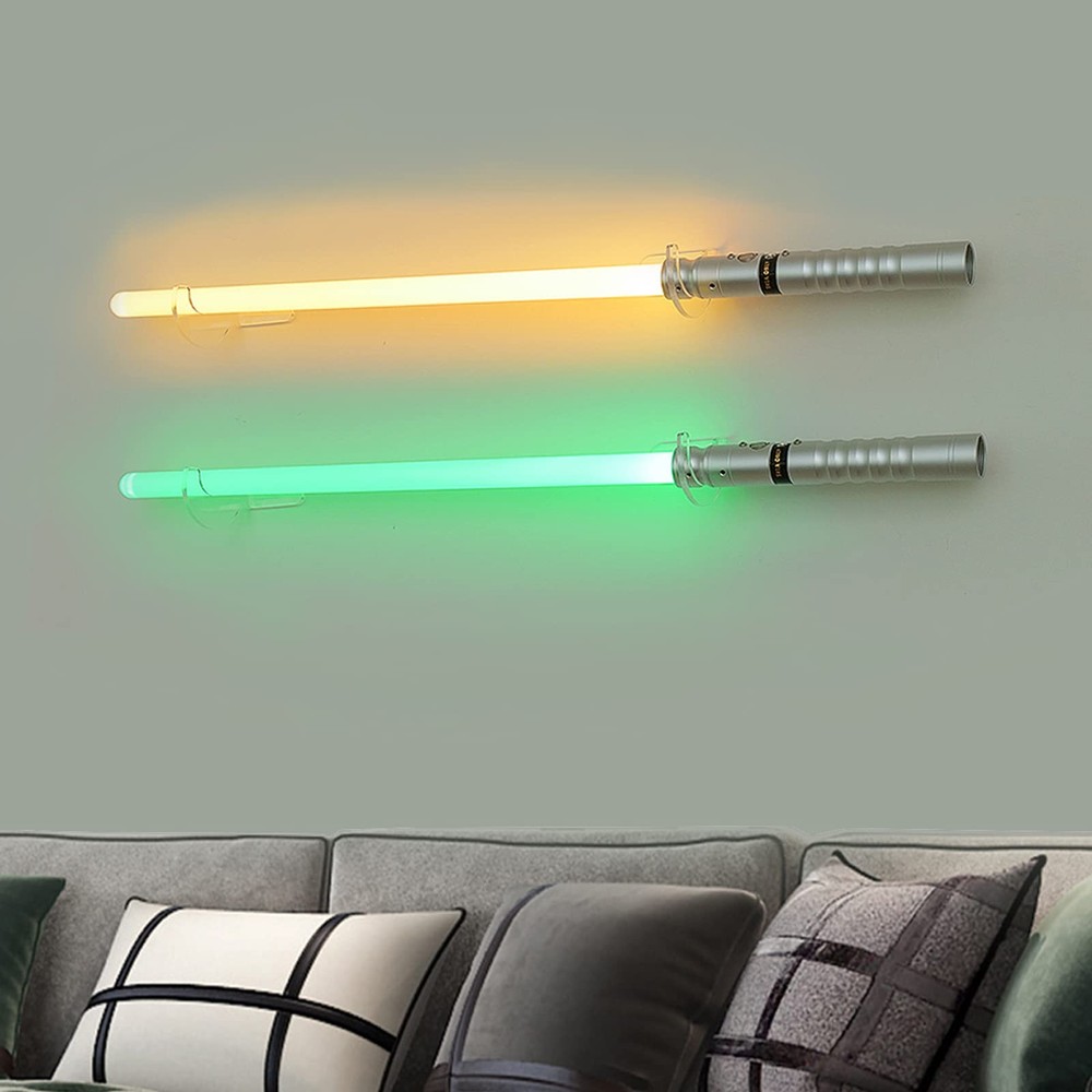 Lightsaber Wall Mount, Stand - Display Swords, Wall Bracket (3 sets)