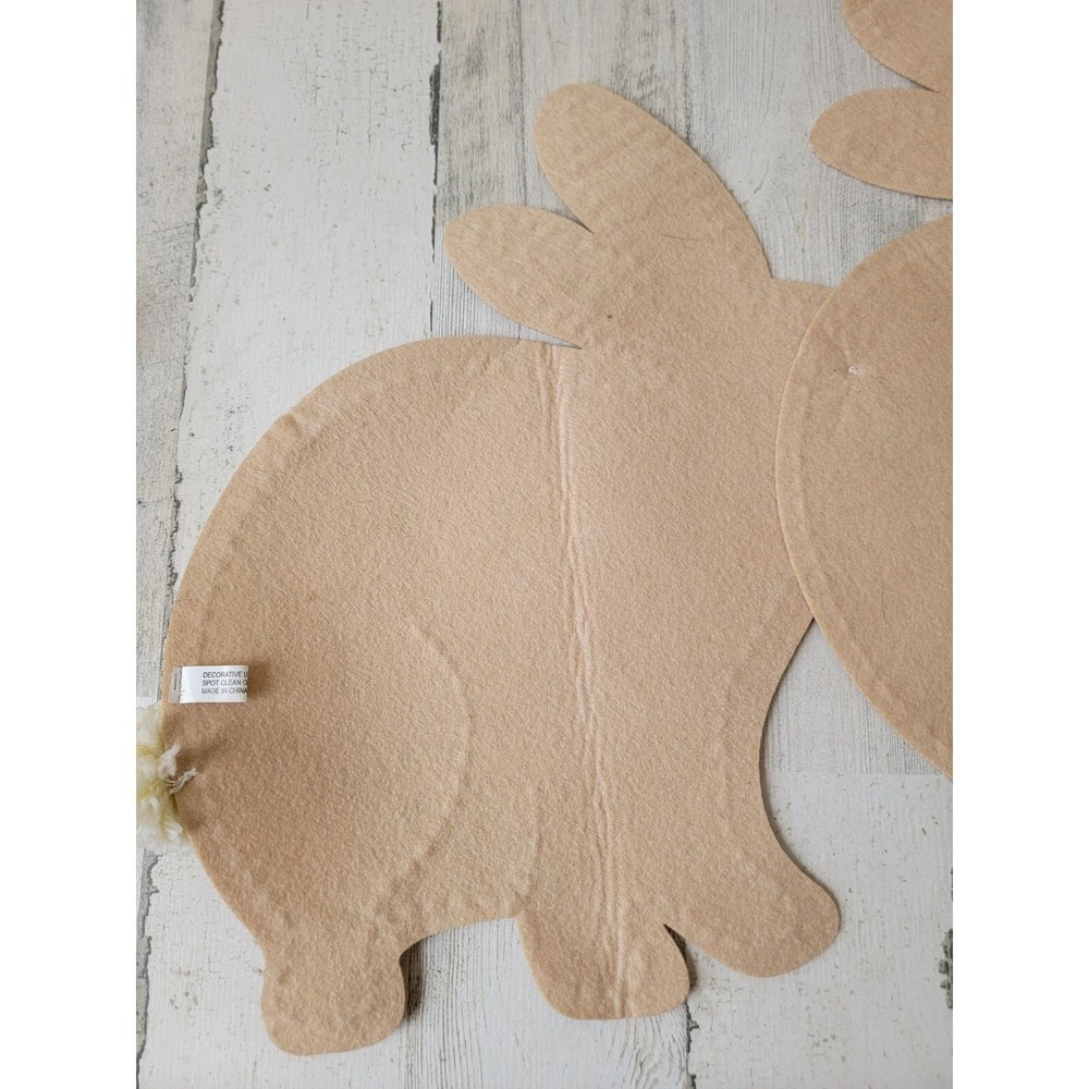 Easter Bunny Banner table runner home decor fabric