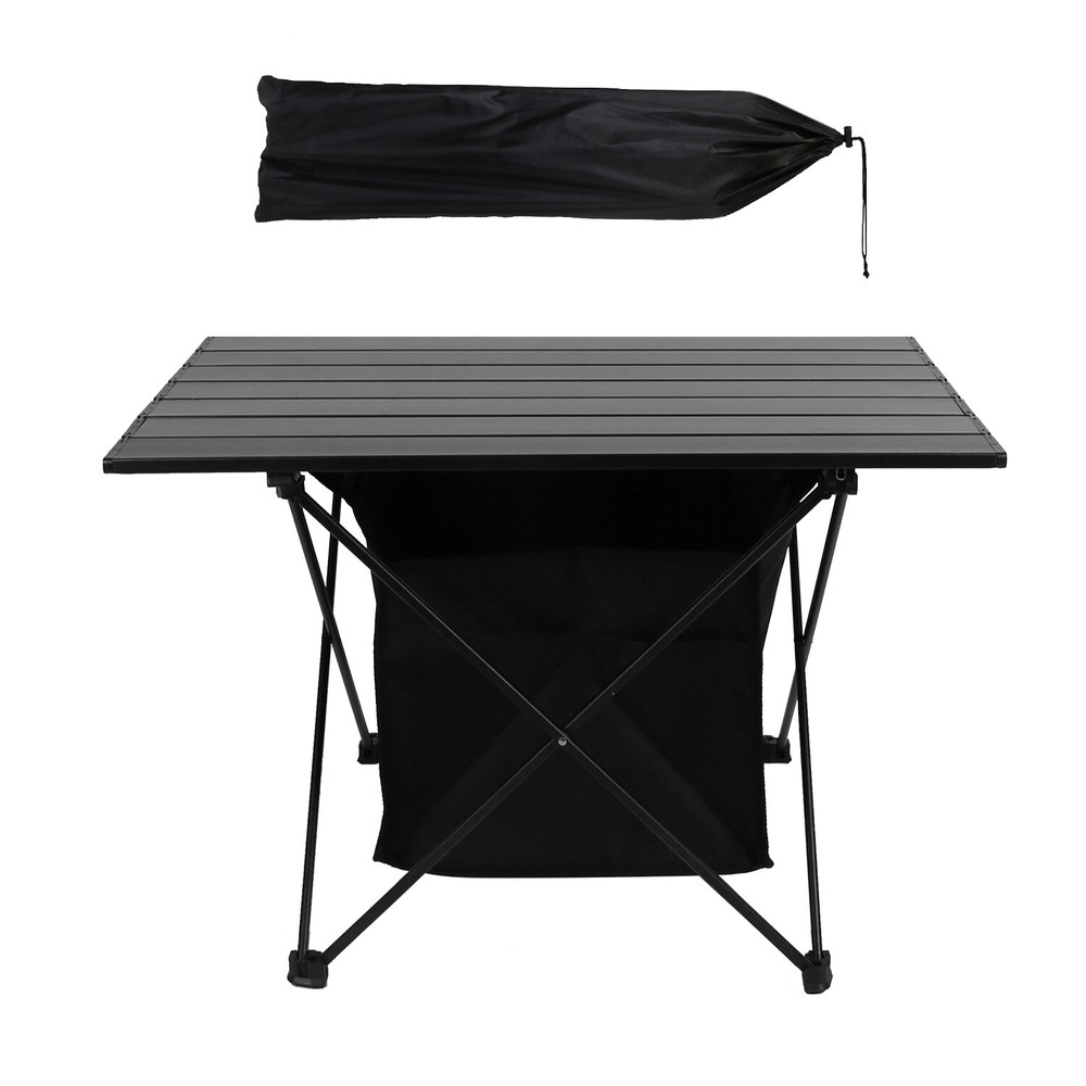 Camping Table with Carry Bag, Adjustable Height Portable Table Picnic Beach