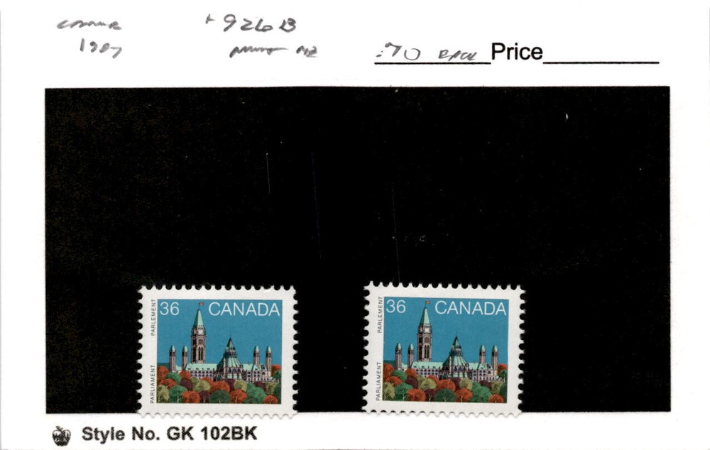 Canada, Postage Stamp, #926B (2 Ea) Mint NH, 1982 (AJ)