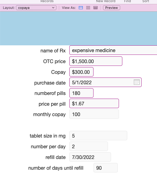 medicine copay app