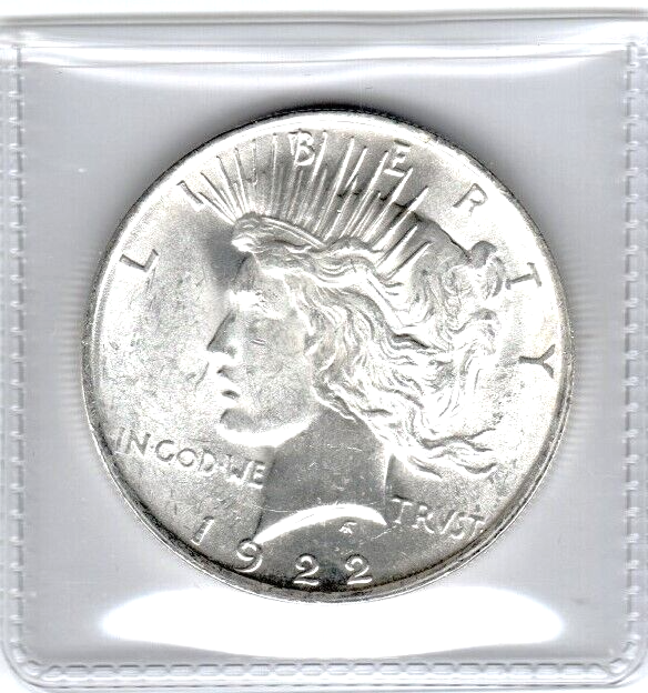 BU 1922 P PEACE AWESOME COINS