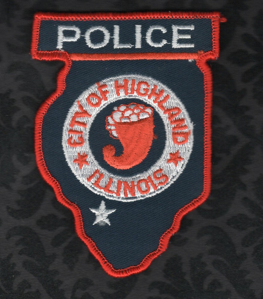Highland Illinois Police Shoulder Patch