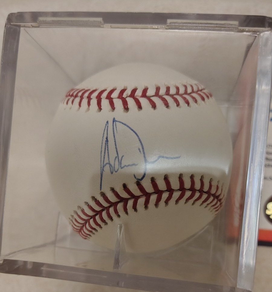 Adam Dunn Signed Baseball Autograph COA