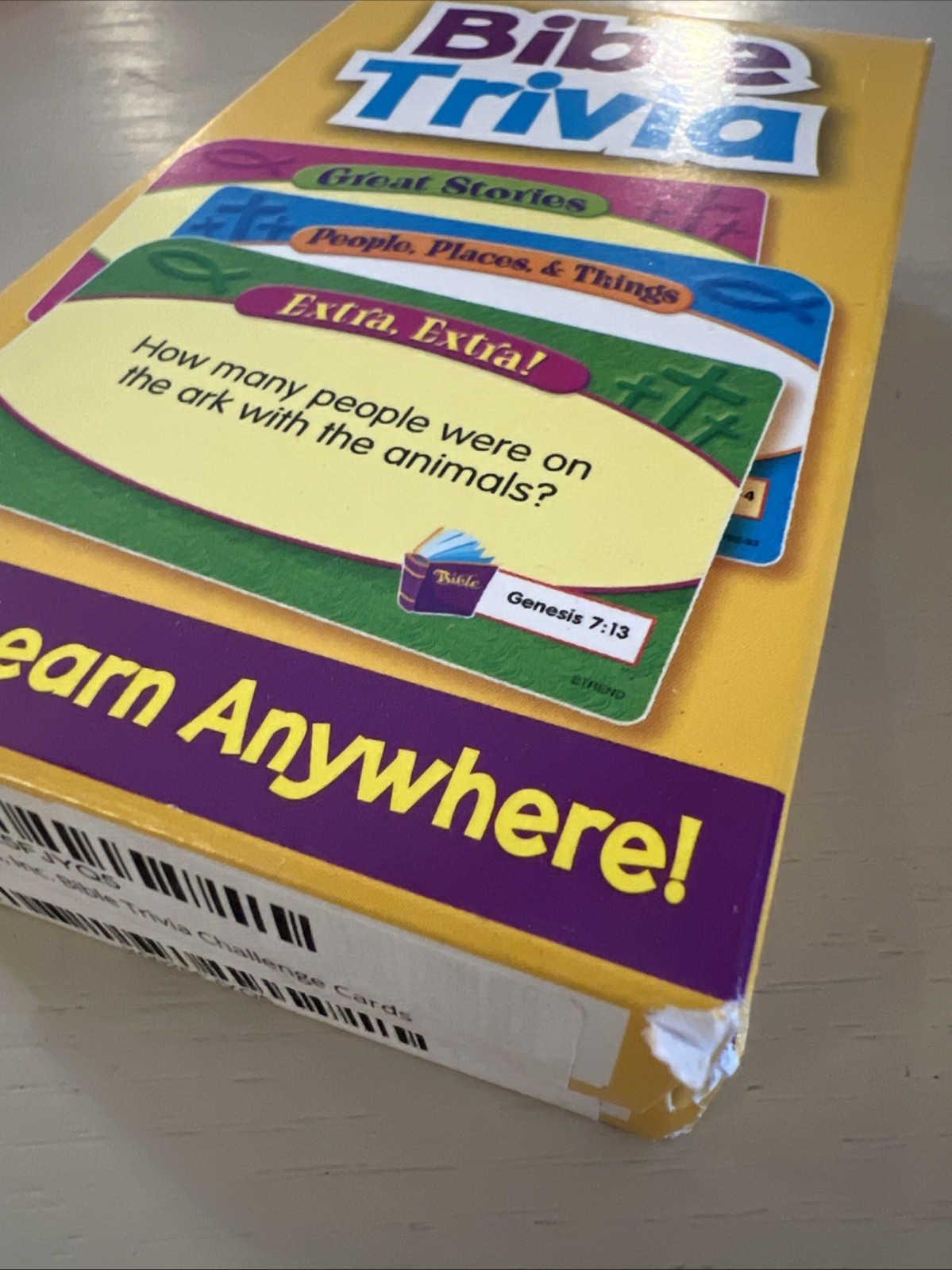 Bible Trivia Card Game Cards/Challenge Cards ~New