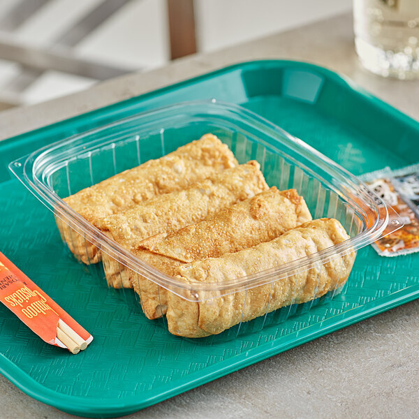 World Centric RD-CS-24 Compostable 24 Ounce  Rectangle Deli Containers 600/CS