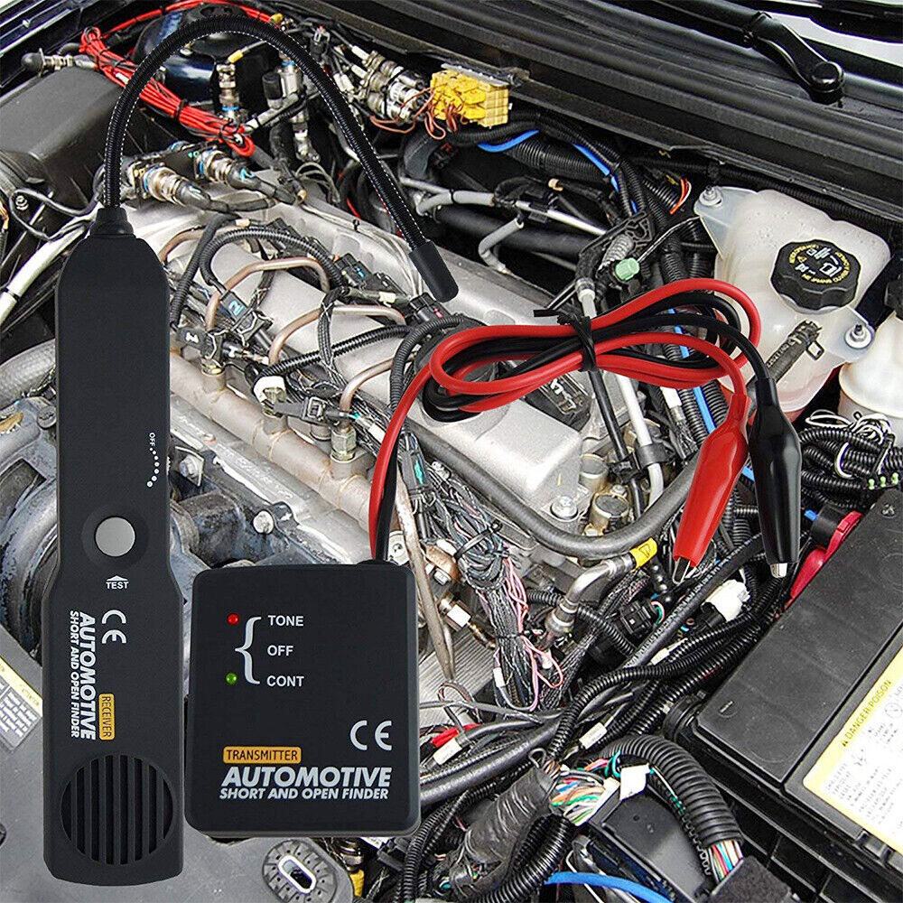 Automotive Short and Open Finder Circuit Tester DC 6-42V Car Wire Tracker Tool