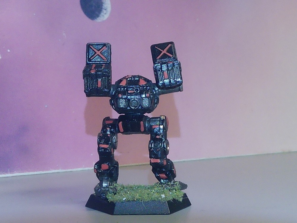 BATTLETECH CATAPULT MECH [WOLF'S DRAGOONS WOLF SPIDER] (CATALYST, PLASTIC)