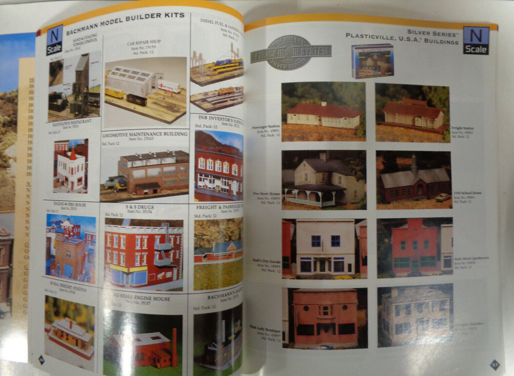 1999 BACHMANN DEALER TRAIN AND HOBBY CATALOG