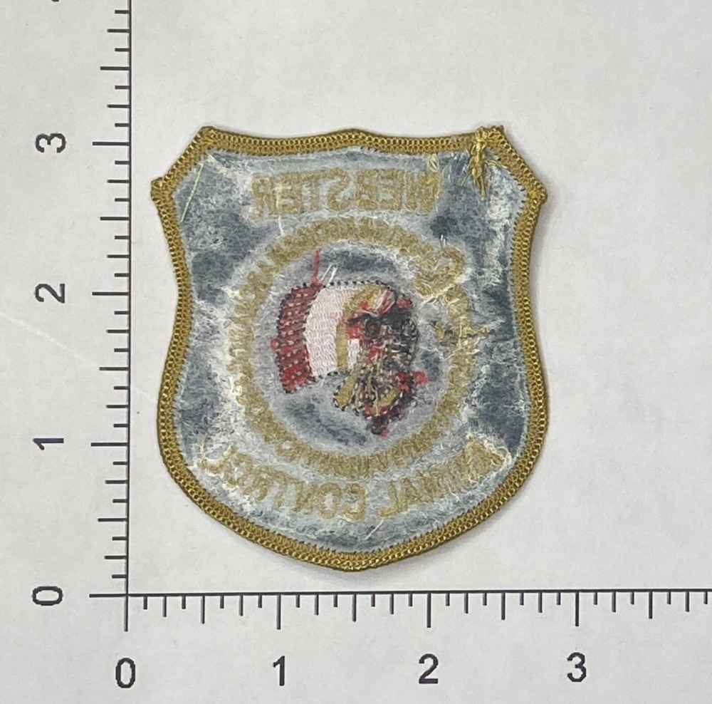 Webster Animal Control Patch 3", Massachusetts (Indian Head version)