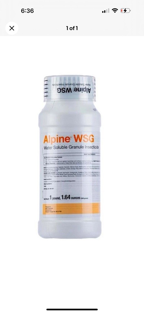Alpine WSG Water Soluble Granule Insecticide 500g Ant Flea Bed Bug Roach Control