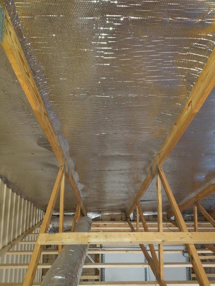 6X25 Pipe Insulation Protective Reflective Bubble Foil Pipe Lagging Wrap