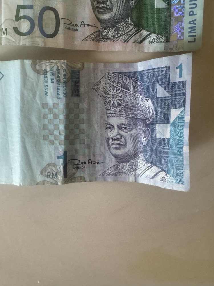 MALAYSIA 50 & 1 Ringgit 2000s Scarce Circulated