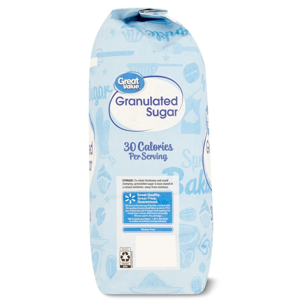 Great Value Pure Granulated Sugar, 10lb,New