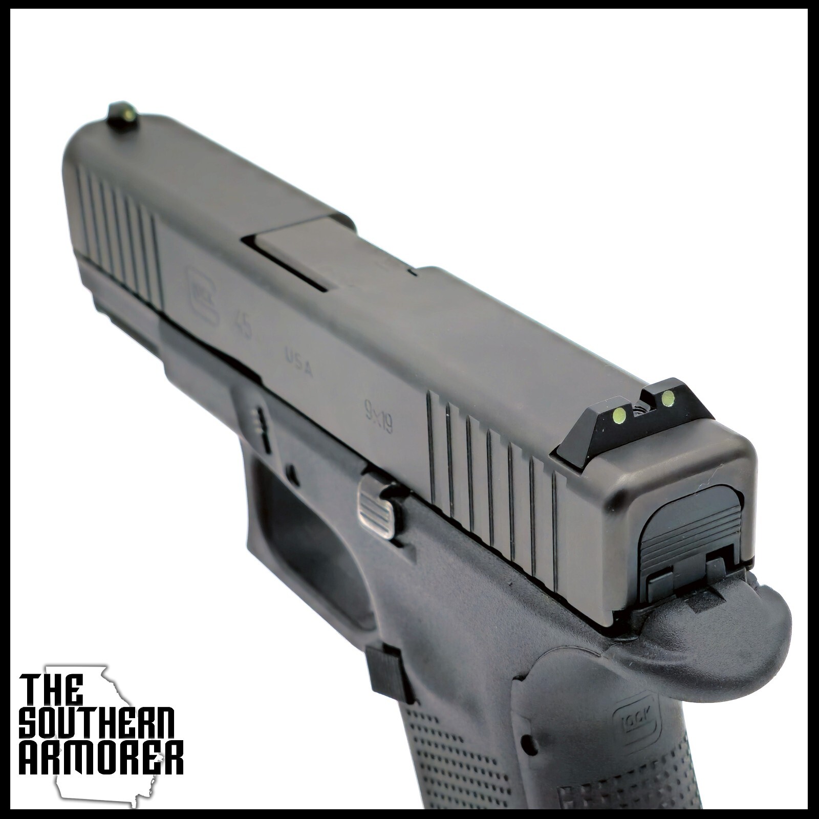 GLOW-IN-THE-DARK Night Sights for GLOCK® 17 19 19X 22 23 26 27 31 32 33 34 45 47