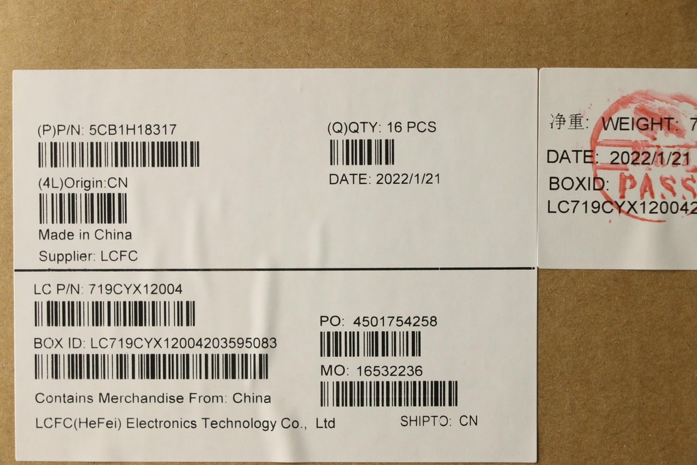 5CB1H18317 LCD Cover L 82RF SG L