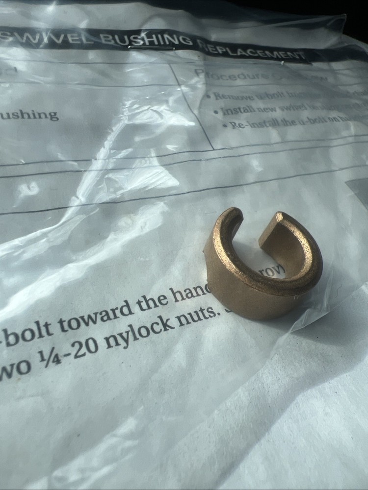 Concept 2 Brass Chain Swivel Bushing for Model C D E replacement part