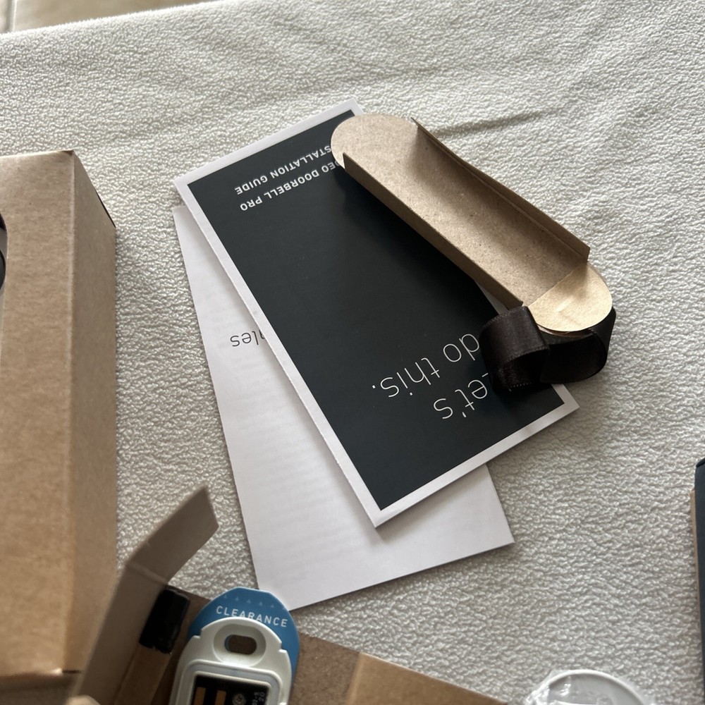 SimpliSafe Video Doorbell SSD83 SimpliCam & Bracket White