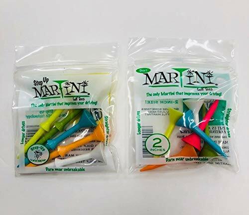 Martini Golf Tees Combo 2- Pack. 3-1/4'' Step up & 2'' Original