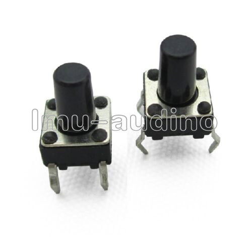 50pcs 6x6x9mm Touch Push Button Switch Tact Switch 4 pin DIP 4