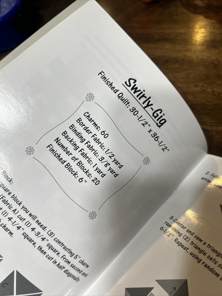 Pacific Patchwork Hooked On Charms 4 Quilt Pattern Book Paula Stoddard New