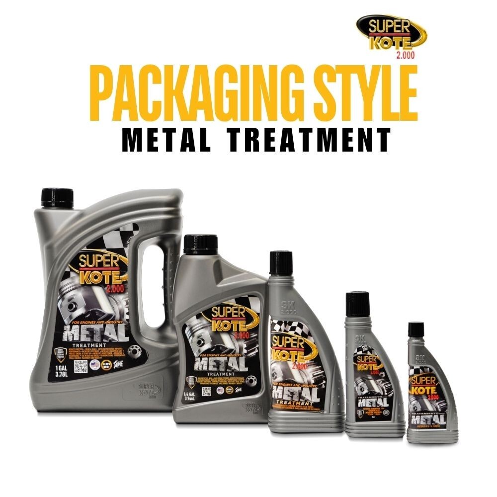 SUPERKOTE 2000 Metal Treatment Lubricant Anti Friction EP 1GAL 4PACK