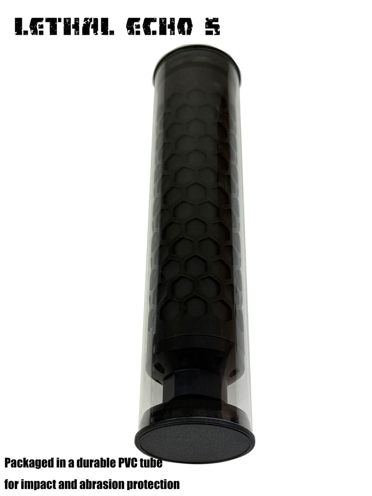 LETHAL ECHO 5" Muzzle Brake | Barrel extention 1/2*28 GBB AEG