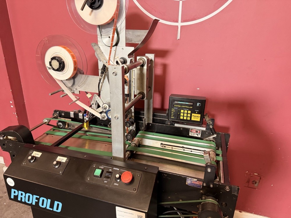 Profold Tabbing Machine !Video!