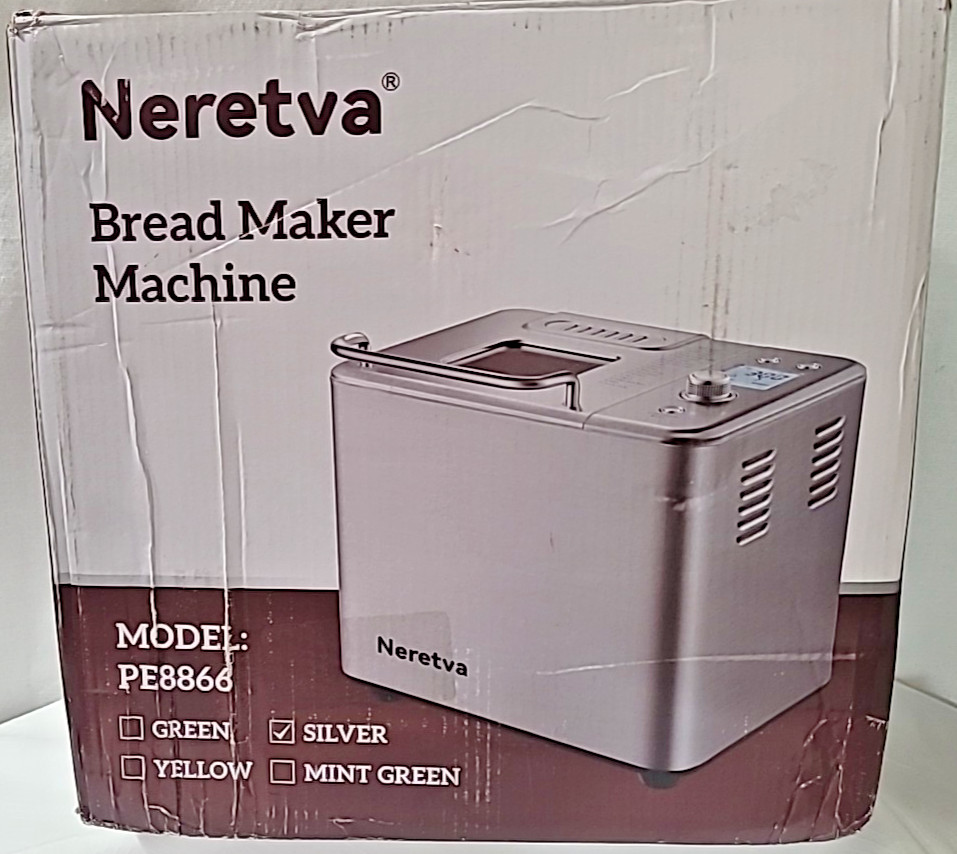 Neretva Bread Maker Machine Model PE8866 Silver