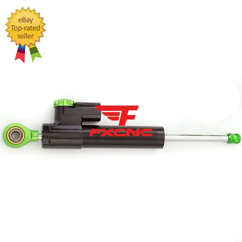 For Kawasaki Ninja 400 2018-2025 Steering Damper Stabilizer & Bracket Mount Kit