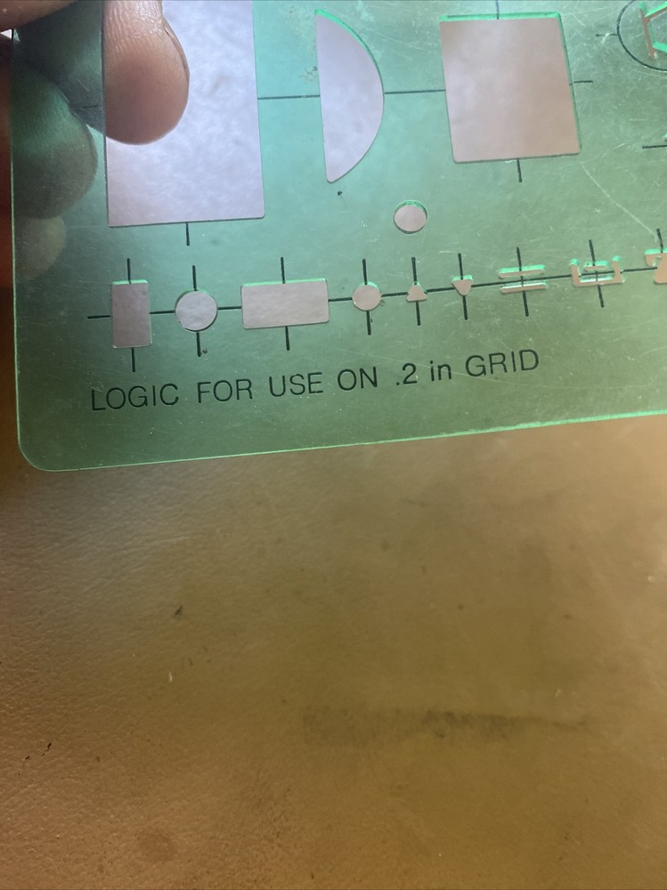 BIN Linex Technical Drawing Template - Number 1139